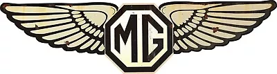 MG Wings Laser Cut Advertising Metal Sign • $69.95