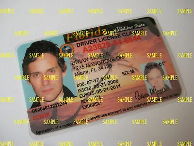 Dexter - Brian Moser Driver's License- Ice Truck Killer - Prop - Cosplay - B3G1F • $8.99