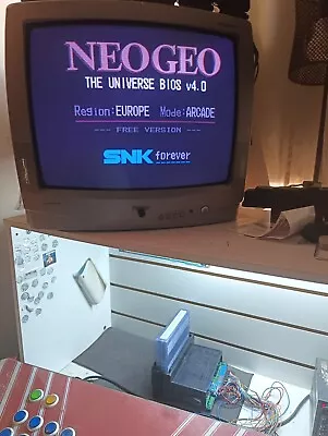 Neogeo Mvs1c With Unibios 4.0 And Kof 10th • $199