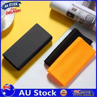 AU Silicone Power Bank Protective Case For Xiaomi Mobile Power Bank 3 (Black) • $7.93