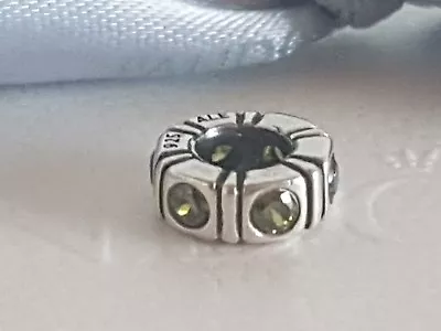 $35 • Buy Authentic Pandora Green CZ Trinity Or Northern Lights Spacer 790368GCZ