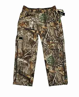 Under Armour Gore-Tex RealTree Edge Camo Hunting Pants Mens XLarge 1316963-991 • $124.95