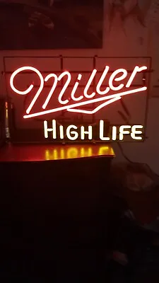 Vintage Miller High Life Neon Sign • $275