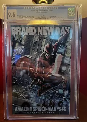 Amazing Spider-Man #546B Hitch 1:20 Variant CGC 9.6 2008 • $69