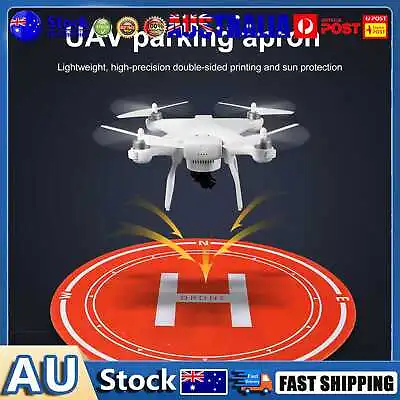 $7.82 • Buy 50cm Drone Landing Pad Foldable Felt UAV Coordinate Pads Waterproof UAV Supplies