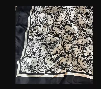 Betsey Johnson Marilyn Monroe Silk Square Scarf • $49.99