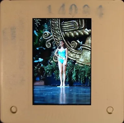 Lv7-211 1986 Miss Universe Mariana Billasante Miss Chile Orig 35mm Color Slide • $12