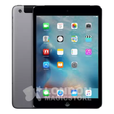 Apple IPad Mini 2 32GB Wi-Fi + Cellular 4G Space Grey 7.9  - Excellent Condition • £49.99