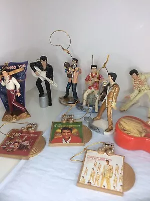 Elvis Presley Lot Of Christmas Holiday Ornaments • $50