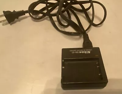 Nikon MH-61 Battery Charger And Power Cord . Oem Genuine • $6.99
