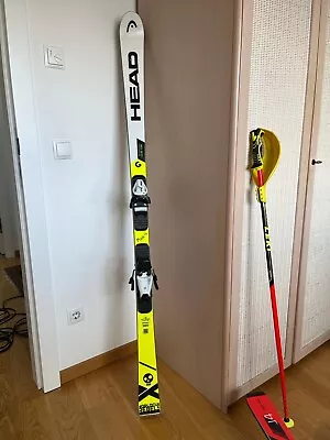 HEAD World Cup Rebels  I.GS RD Team 165cm Race Skis Tyrola S.X 7.5 Bindings • $70