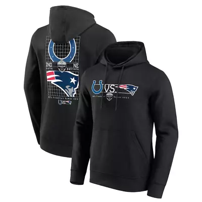 NFL Frankfurt Games Hoodie Men's Colts Vs Patriots Match Up Top - New • £9.99