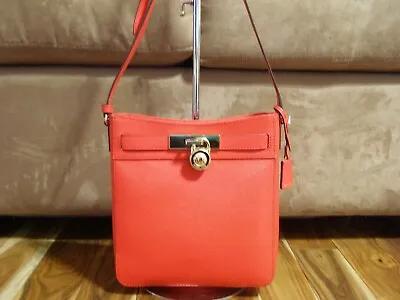 Michael Kors Hamilton Traveler North South Messenger (Dark Sangria) - NWT • $129.99