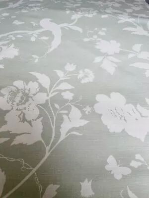 Laura Ashley Oriental Garden Eau De Nil Fabric 3m Remnant  • £85.47