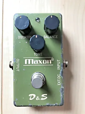 Maxon D&S Distortion & Sustainer Vintage Guitar Effect Pedal '80s Made In Japan • $99.90