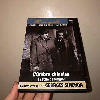 L’ombre Chinoise La Folle De Maigret Georges Simenon Region 2 French No Subs • £9.99