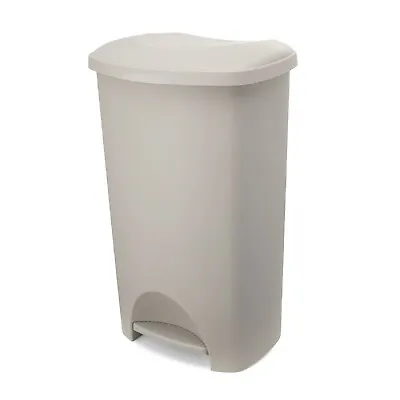 Addis Plastic Family Kitchen Utility Pedal Bin 50 Litre Mushroom 518038ebay • £17.49