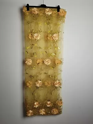 £7 • Buy Traditional Ladies Net Sequin Fabric For Wrap Around Skirt African Nigerian