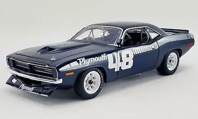 New Acme 1:18  #48 1970 Plymouth Trans Am Barracuda - Pilot Car A1806119 • $125.99