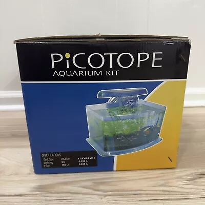 JBJ 3 Gallon PicoTope - Fresh Or Saltwater Curved Glass Aquarium (MX-30) • $129