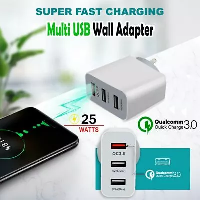 Apple IPad Pro 9.7 10.5  11  12.9  QC3.0 USB Fast Charging Wall Charger Adapter • $22.99