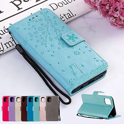 $12.83 • Buy Flip Flower Case For IPhone 14 13 12 11 Pro Max XR 7 8+Leather Wallet Full Cover
