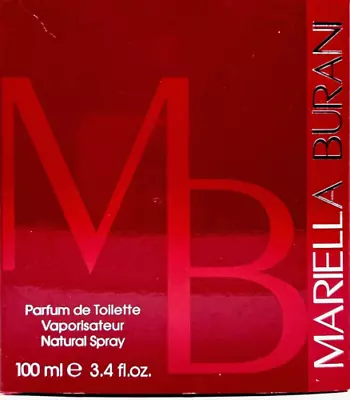 MARIELLA BURANI MB PARFUM DE TOILETTE SPRAY WOMEN 3.4 Oz / 100 Ml DISCONTINUED! • $65