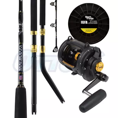 Penn Squall 30 VSW With Ocean Assassin 15kg Rod Game Fishing Combo - Free AU Exp • $777