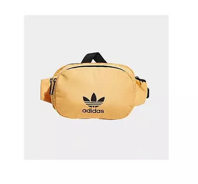 Adidas Originals Fanny Pack Belt Bag Hazy Orange / Black EY4557 • $14.50