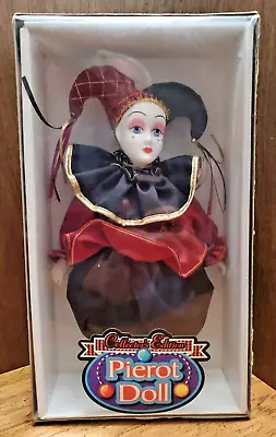 Pierot Doll Ceramic Clown Collector's Edition Make Believe Ltd Vintage 1997 • $15