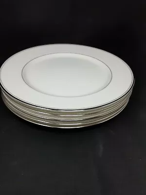 Mikasa Gothic Platinum 10.5  Dinner Plates (5) • $125