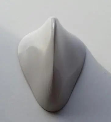FRONT Shark Fin Aerial AM/FM Antenna Fits ROVER 25/45 MG ZR/ZS White • £24.99