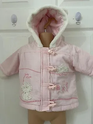 Baby Girls Gorgeous Pink Toggled Warm Fur Trim ‘newborn At NEXT’ Coat 0-3 Mths  • £7.50