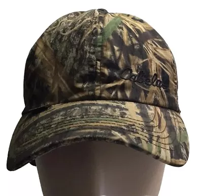 Cabelas Adult Mossy Oak Camoflauge GoreTex Flap Warm Thinsulate Cap Hat Sz Large • $14.99