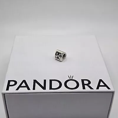 Genuine Pandora Vintage Letter H Alphabet Charm ALE 925 #790323H • £20