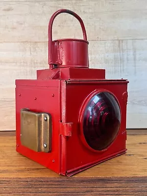 Vintage QGR Queensland Government Railway Train Rear Signal Lamp Caboose • $400