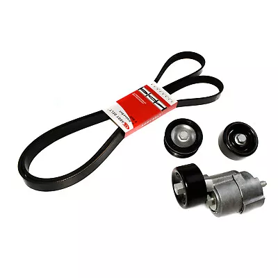 $78.68 • Buy V-Ribbed Belt & Tensioner & Idler Pulley For Kia Sportage Optima Hyundai Sonata