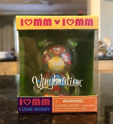 NIB Vinylmation Disney Store I LOVE MICKEY MOUSE Collection Series Clear Hearts • $15