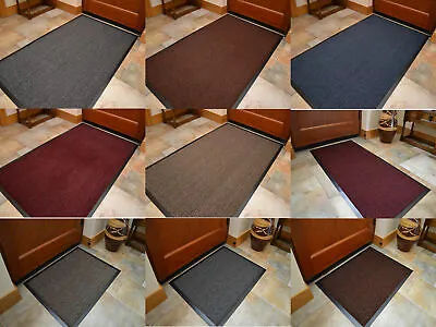 £18.49 • Buy Large-Small Doormat Barrier Home Shop Dirt Trapper Mat Office Rug Shoes Scraper 