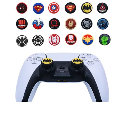 $5.88 • Buy 2Pcs Thumb Grip Silicone Cover Case Joystick Caps For PS4 ,PS5,XBOX /Switch  AU