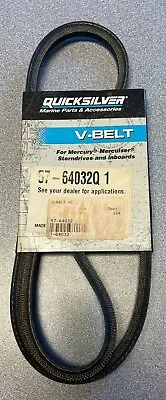 $39 • Buy Mercury/Quicksilver Alternator V-Belt For Mercruiser Diesel Engines 57-64032Q1