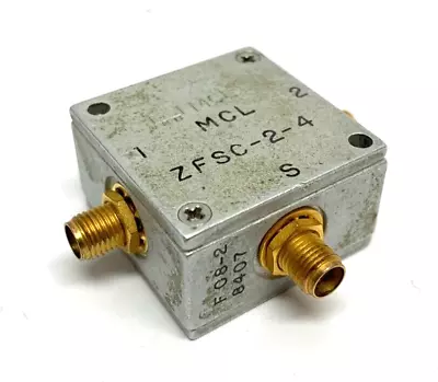 Mini-Circuits ZFSC-2-4 3-Way Power Splitter 0.2-1000MHz SMA • $45.90