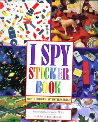 I Spy Sticker Book: Create Your Own I Spy Picture Riddles • $12.24