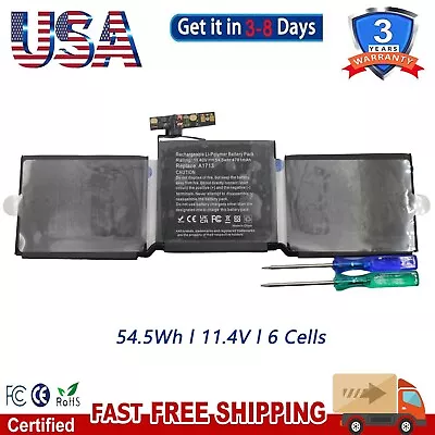 A1708 A1713 Battery For MacBook Pro 13 Inch Late 2016 Mid 2017 EMC 2978 EMC 3164 • $32.98