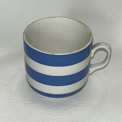 Vtg TG Green Cornish Kitchen Ware 3” Cup Coffee Tea Blue White Green Stamp • $13.99