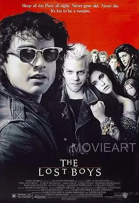 The Lost Boys Movie Poster Film A4 A3 Art Print Cinema • £5.99