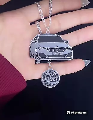 Car Pendant 925 Silver Personalised Car Mercedes BMW Any Design Chain Jewelry • $75