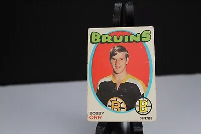 1971-72 Topps Hockey #100 Bobby Orr Ungraded. Lower Grade. • $39