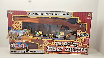 Frontier Sharp Shooter Electronic Target Set Buzz Bee Toys New In Box • $136.70