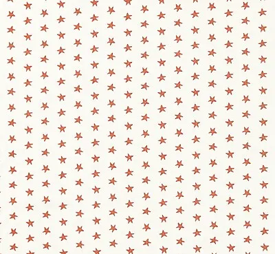 Seastar Orange Coral Star Fish Cotton Matt PVC WIPE CLEAN Tablecloth Oilcloth • £8.99